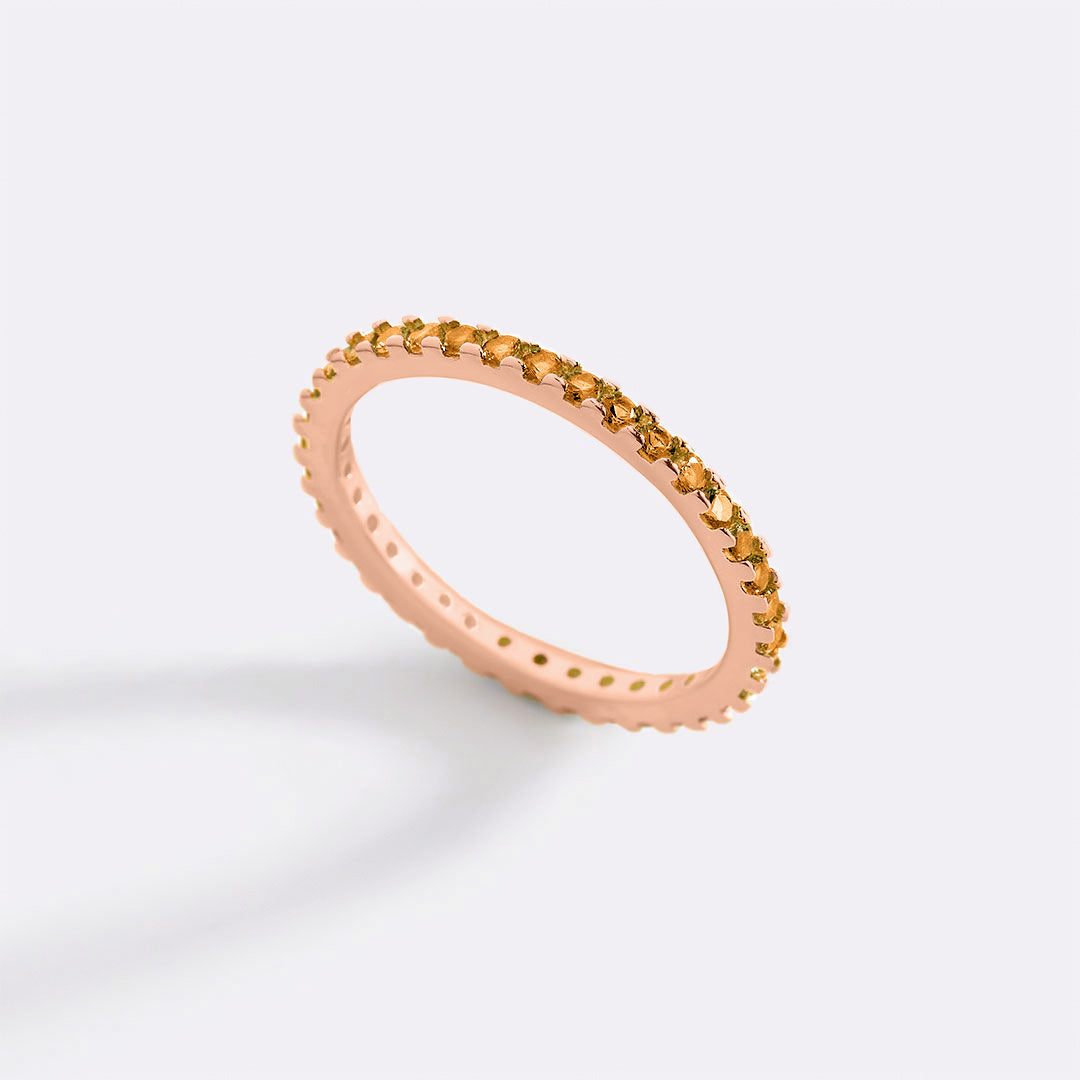 Mint & Lily November Birthstone Eternity Stacking Ring