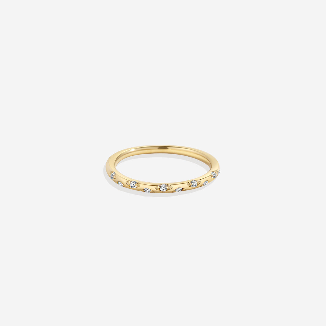 Mint & Lily Dainty Constellation Birthstone Ring