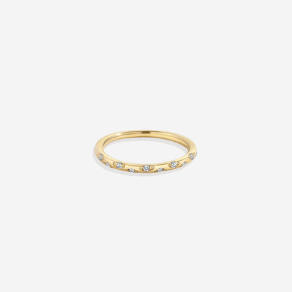 Mint & Lily Dainty Constellation Birthstone Ring