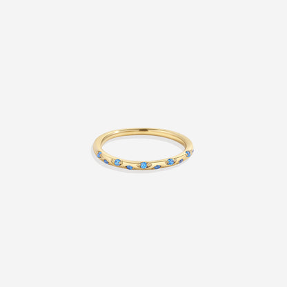 Mint & Lily Dainty Constellation Birthstone Ring