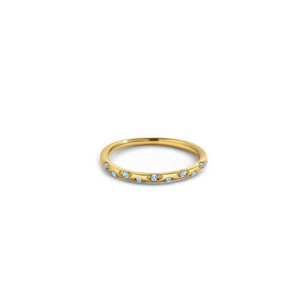Mint & Lily Dainty Constellation Birthstone Ring