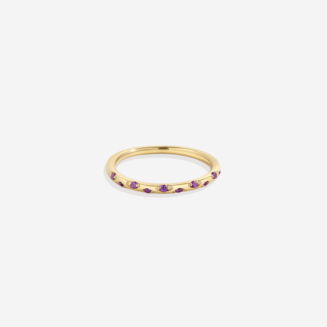 Mint & Lily Dainty Constellation Birthstone Ring