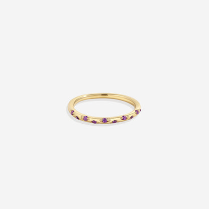 Mint & Lily Dainty Constellation Birthstone Ring