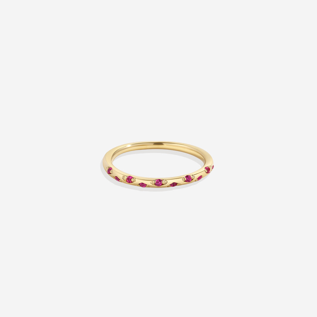 Mint & Lily Dainty Constellation Birthstone Ring