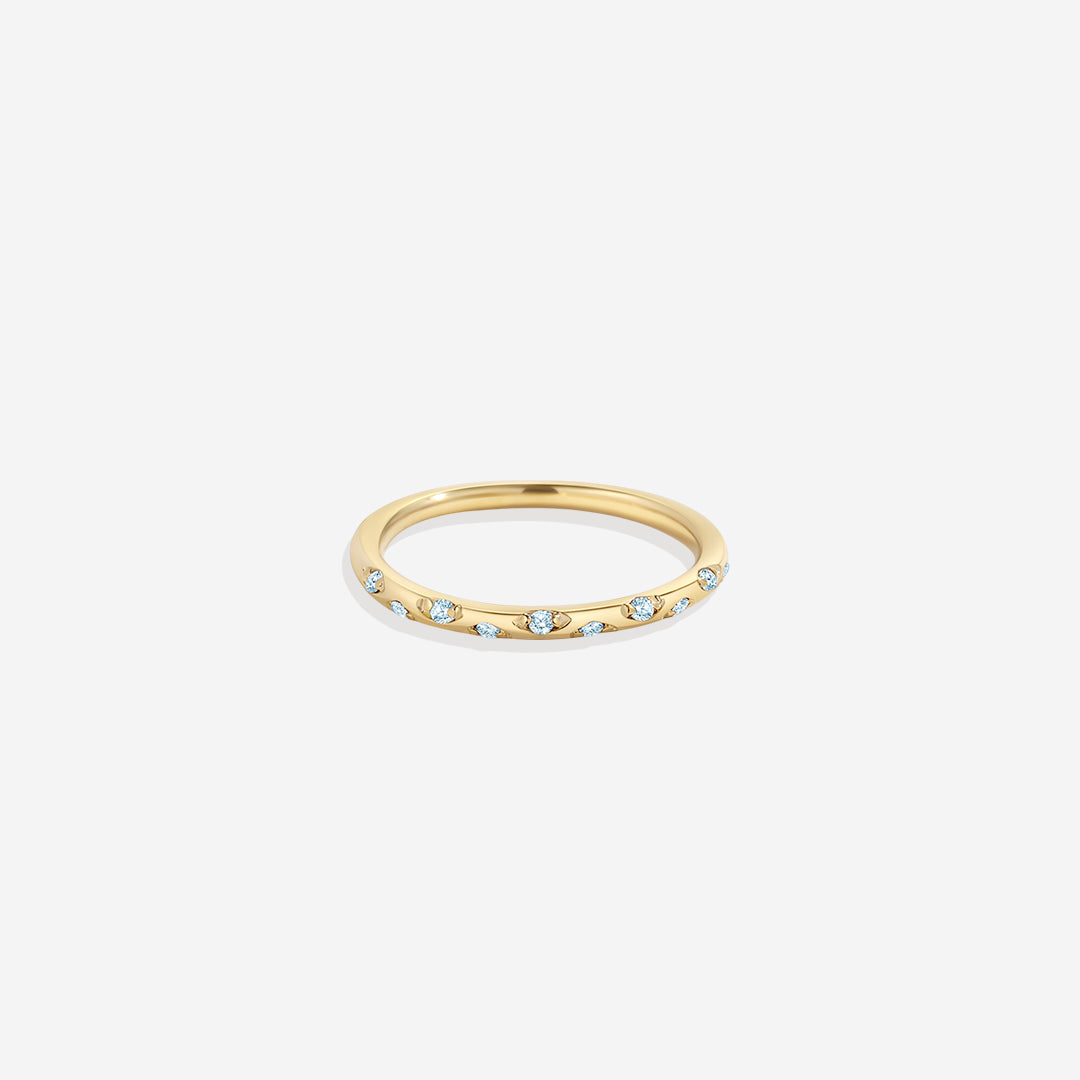 Mint & Lily Dainty Constellation Birthstone Ring