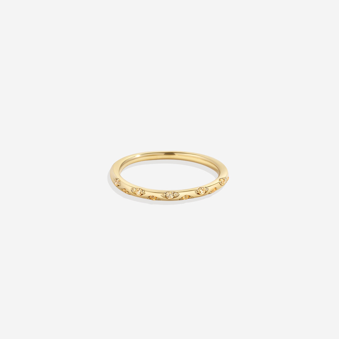 Mint & Lily Dainty Constellation Birthstone Ring