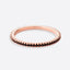 18k Rose Gold over Sterling Silver