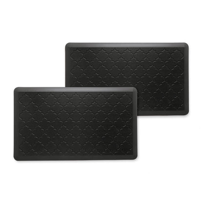 Trellis Embossed Foam Kitchen Mat