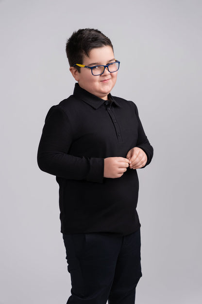 Black Layer Polo
