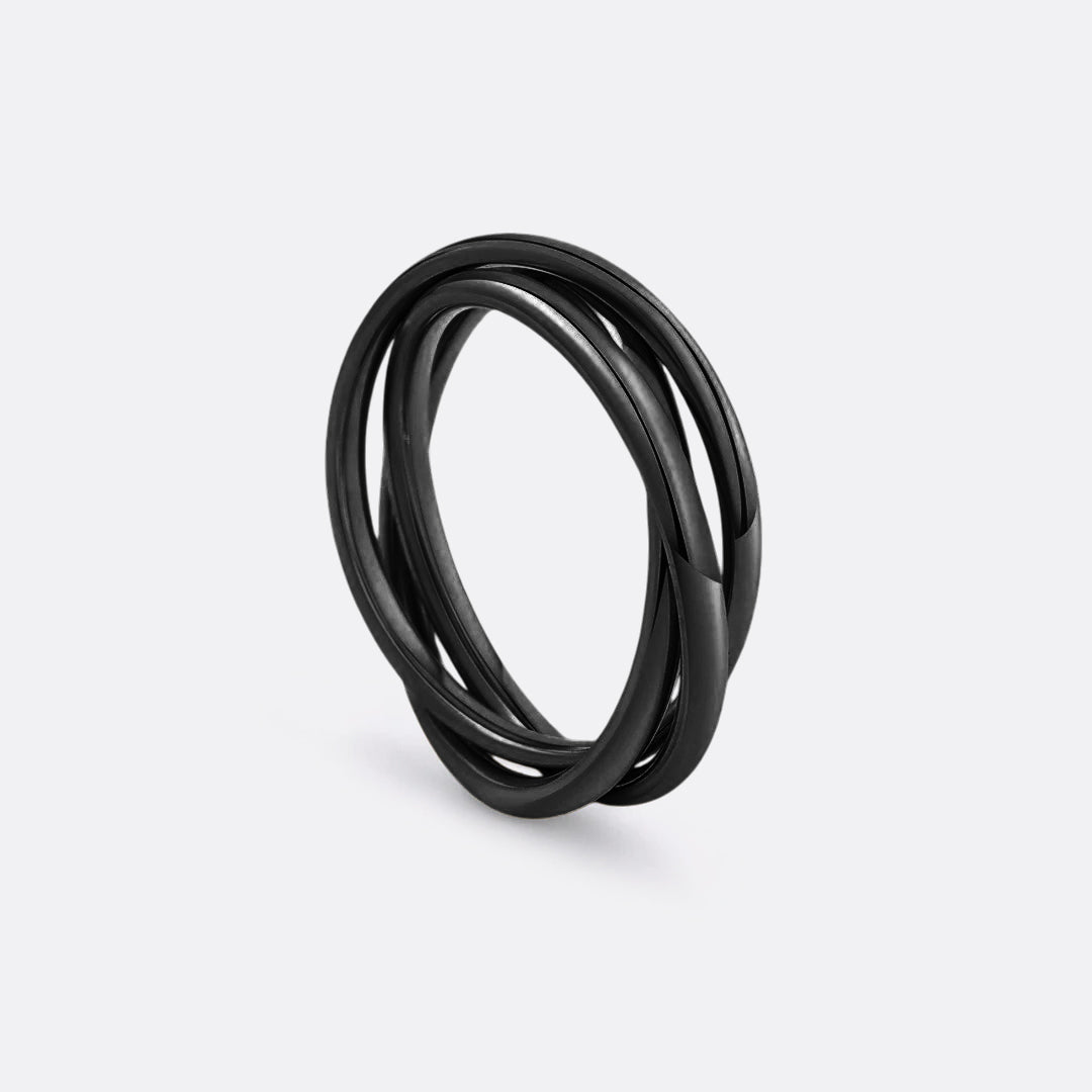 Mint & Lily Dainty Interlocking Fidget Ring