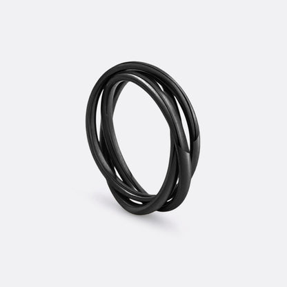 Mint & Lily Dainty Interlocking Fidget Ring