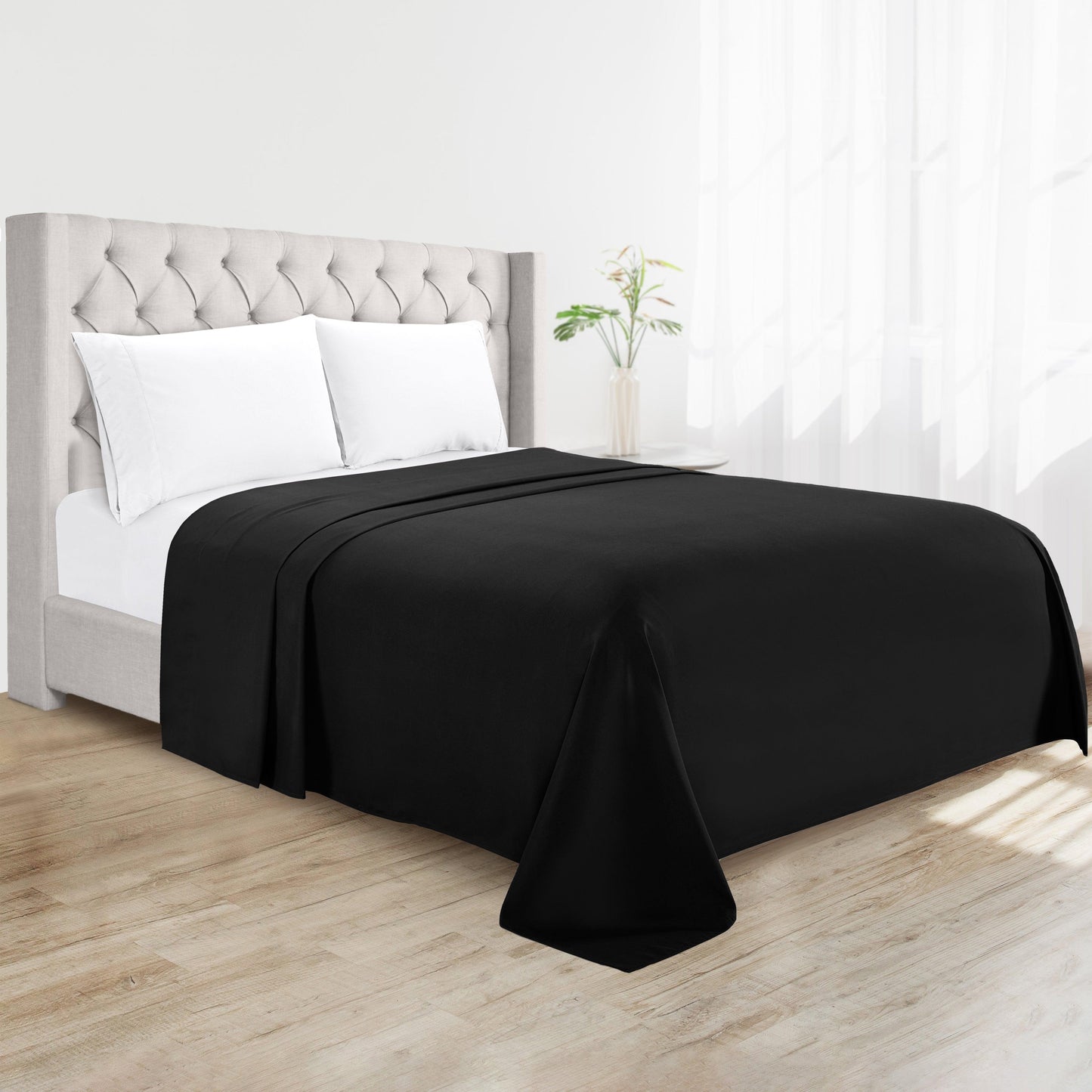Elegant Comfort Essential Single Flat Sheet - Premium Hotel Quality