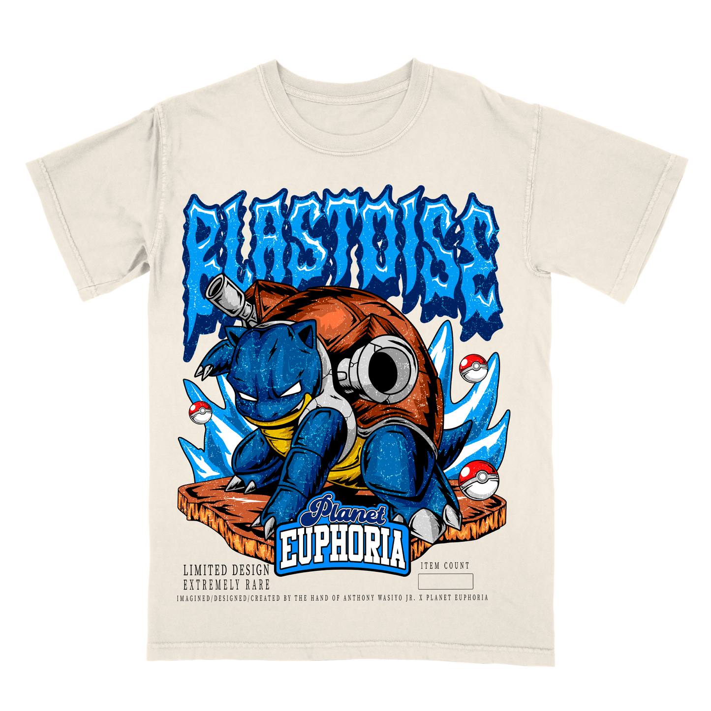 Blastoise Limited Edition Graphic T-Shirt