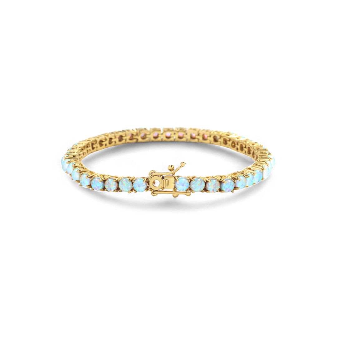 Mint & Lily Blue Opal Tennis Bracelet