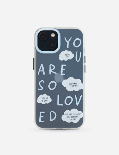 Elevated Faith Blue You Are So Loved Frosted Phone Case