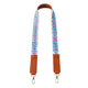 Blue & Pink Tan Leather