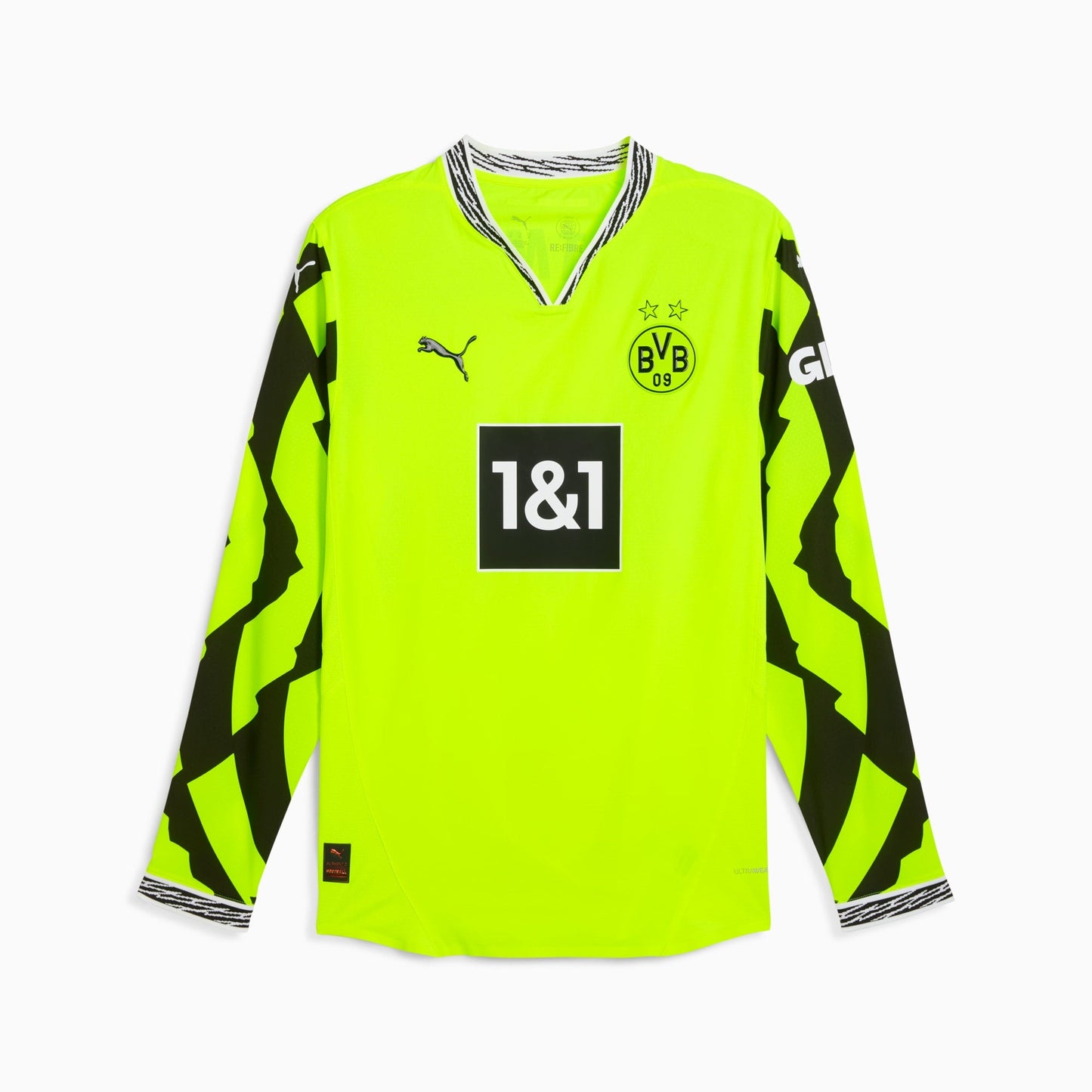 Puma Men's Bvb Anniversary Jersey Authentic Long Sleeve Jerseys