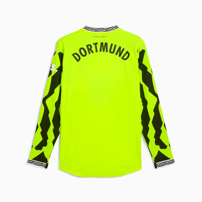 Puma Men's Bvb Anniversary Jersey Authentic Long Sleeve Jerseys