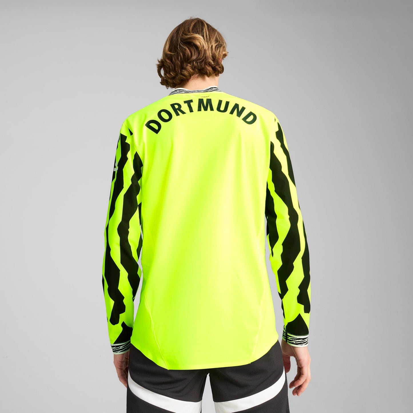 Puma Men's Bvb Anniversary Jersey Authentic Long Sleeve Jerseys