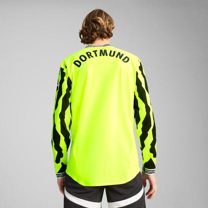Puma Men's Bvb Anniversary Jersey Authentic Long Sleeve Jerseys