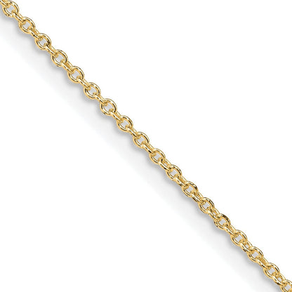 1.25 mm Sterling Silver Cable Chain 18 inch