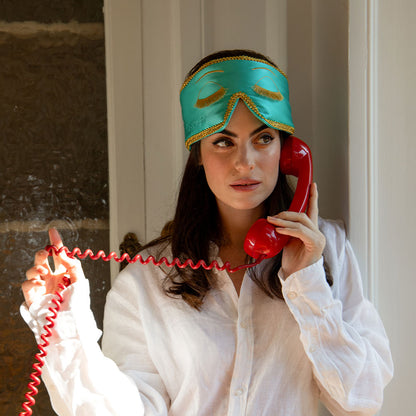 Breakfast at Tiffanys Silk Eye Mask 