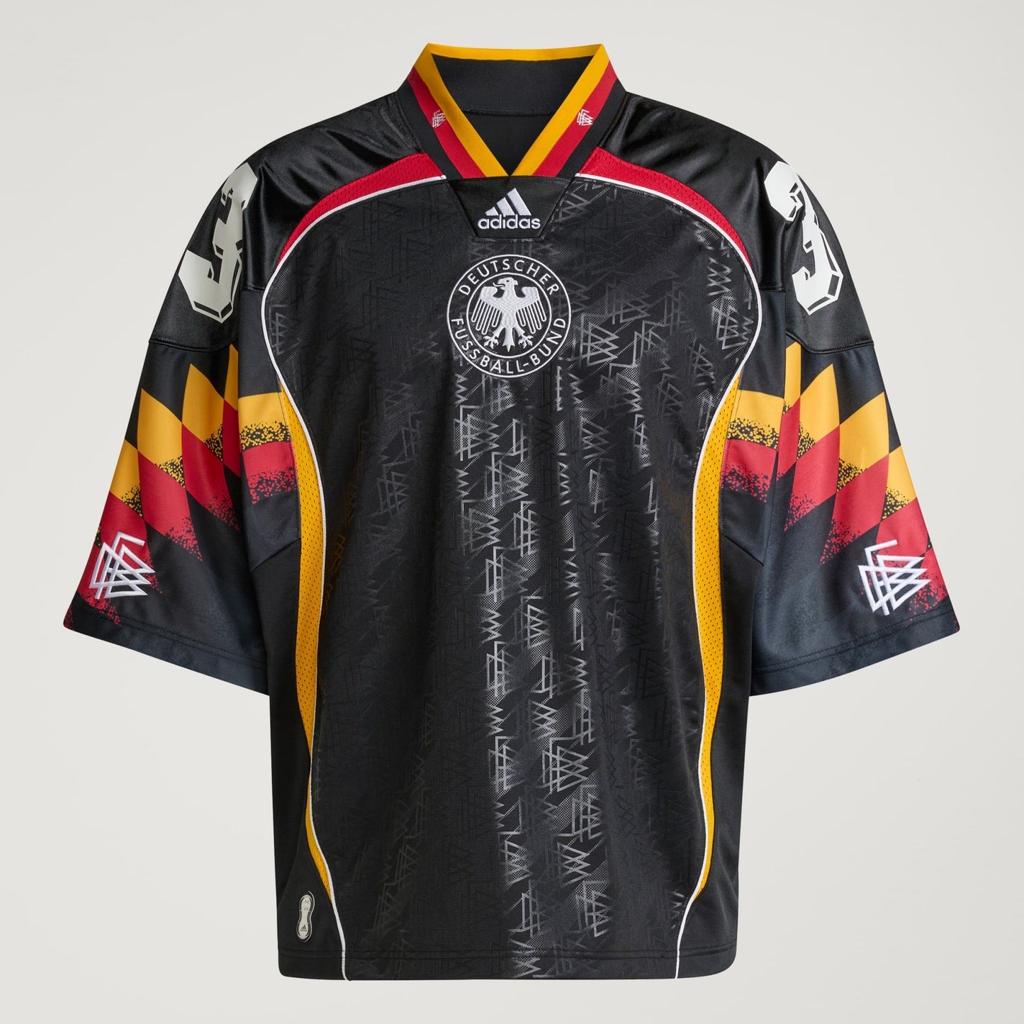 [kd5980] Mens adidas Bringback Remixed Germany Jersey