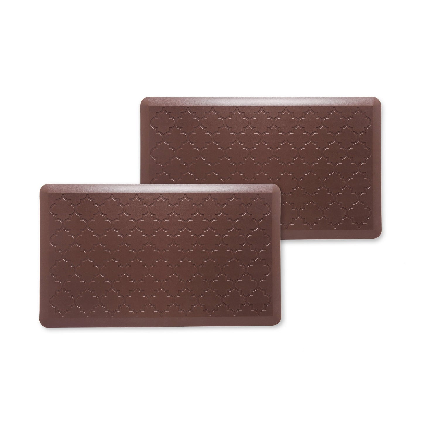Trellis Embossed Foam Kitchen Mat