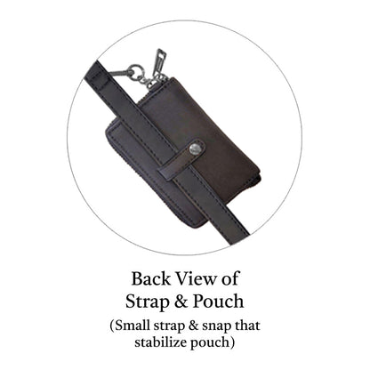 Clip & Go - Brushed Vegan Leather Strap
