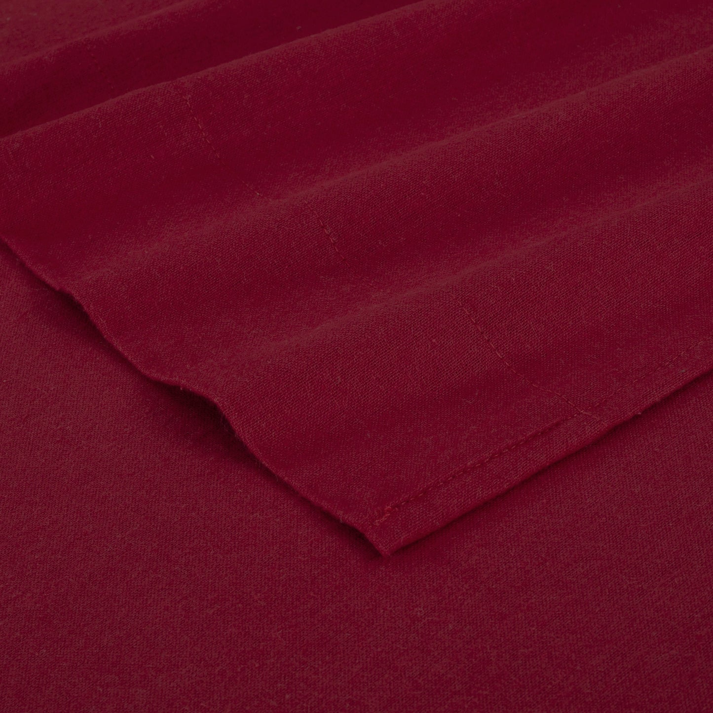 Kathy Ireland 100% Turkish Cotton Solid Flannel Sheet Set