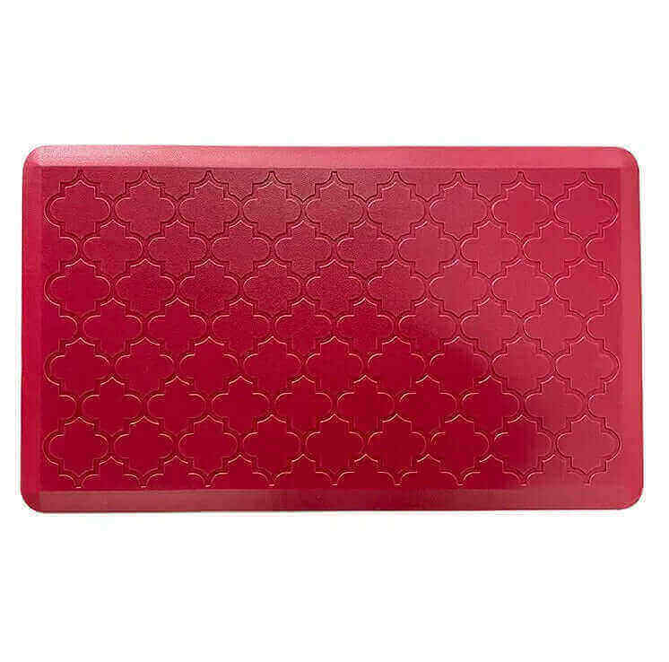 Trellis Embossed Foam Kitchen Mat