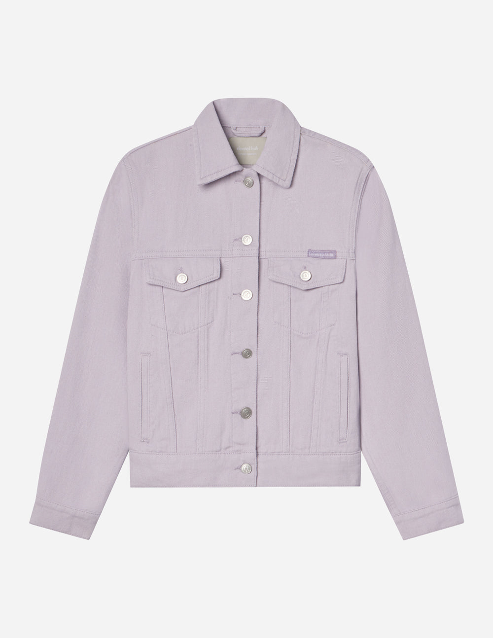 Elevated Faith But God Cropped Denim Jacket