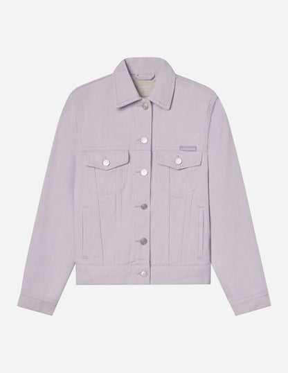 Elevated Faith But God Cropped Denim Jacket