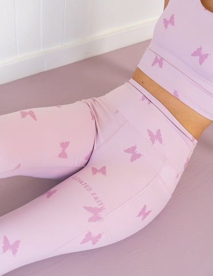 Elevated Faith Butterfly Legging