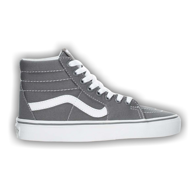 Vans Sk8-Hi Men's Sneakers — Grey Canvas High-Top