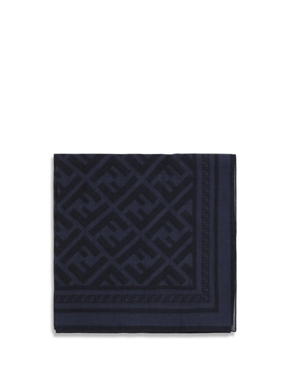Scarf FF Wool-Silk Abisso