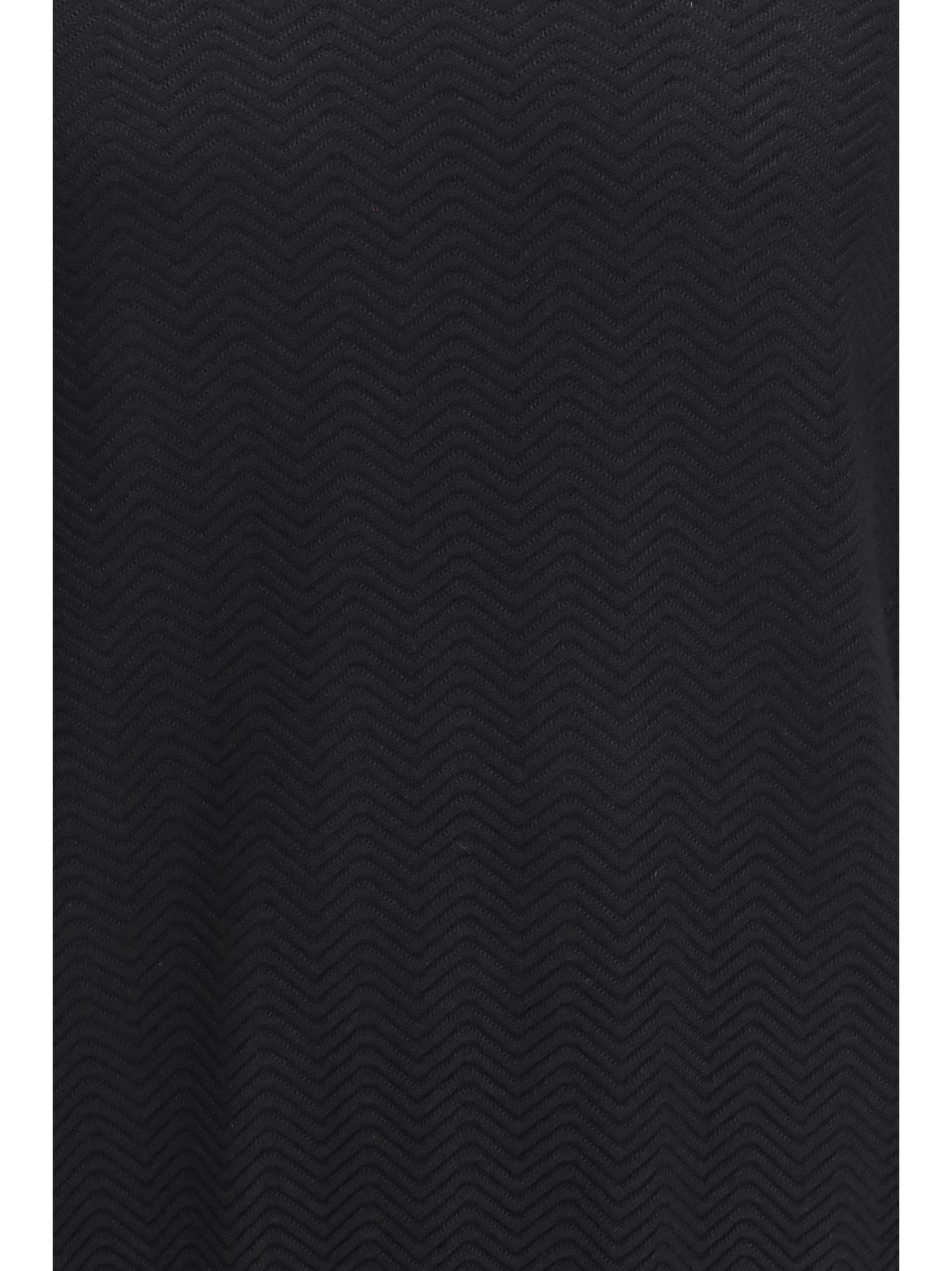 Sweater Short-Sleeve Cotton-Silk Black