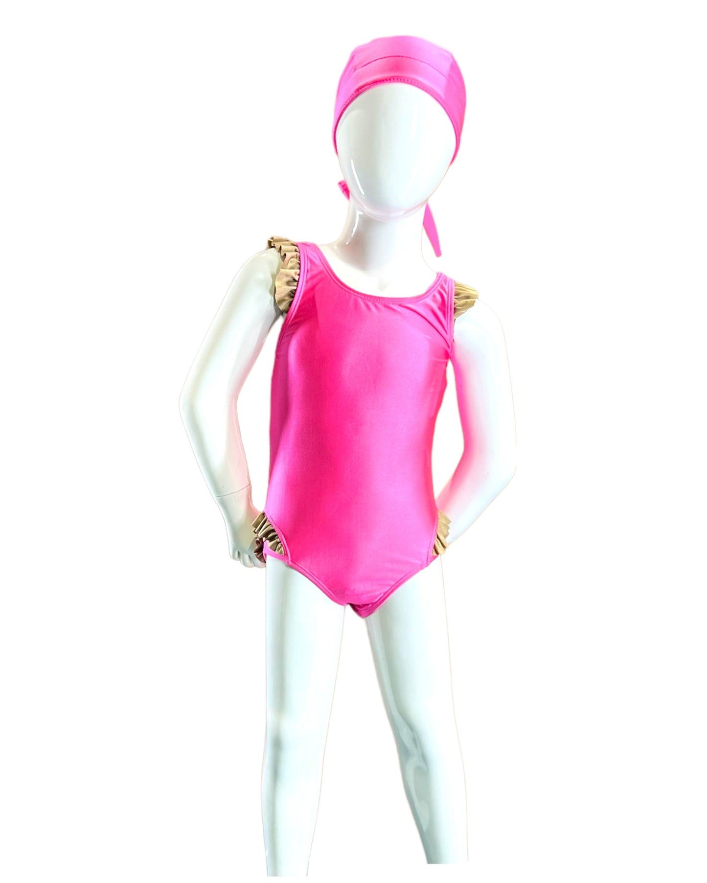 Marina West Underwired Bikini Top with 2-Way String Set (B2202) - Hot Pink