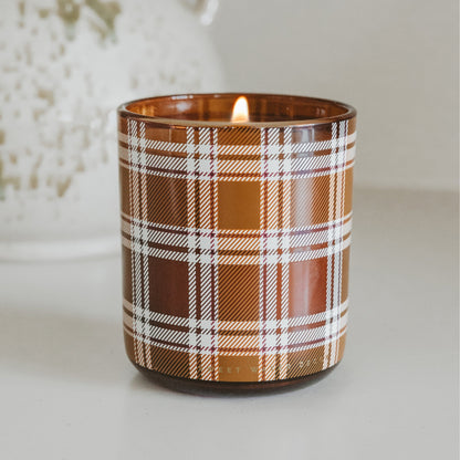 Pumpkin Spice Soy Candle - Boxed Tinted Glass Jar - 12 oz