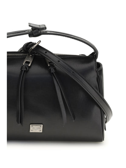 Handbag Vittoria Black Calfskin