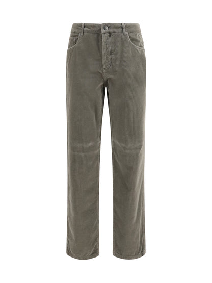 Corduroy Trousers Taupe/Pearl