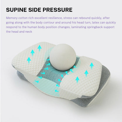 Memory Cotton Butterfly Pillow for Cervical Spine Protection