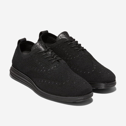 Cole Haan Mens Grand Knit Wingtip Ii Oxford