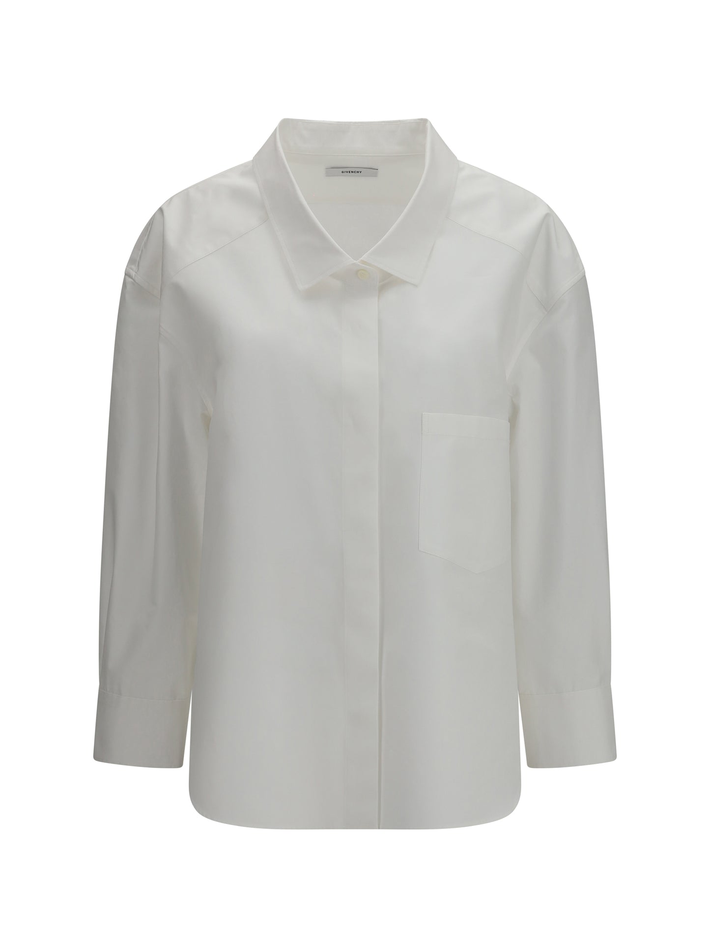 Cotton Poplin Shirt White