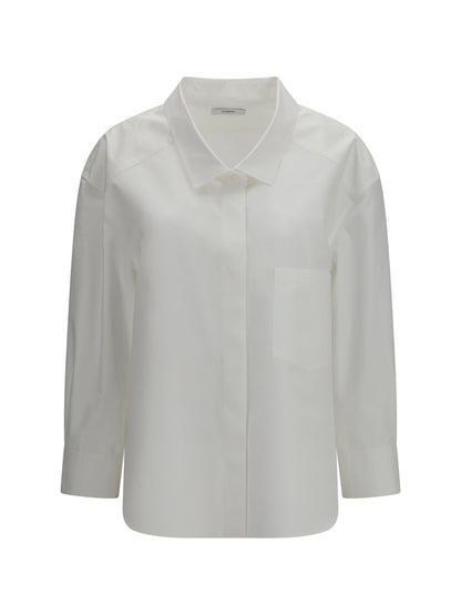 Cotton Poplin Shirt White