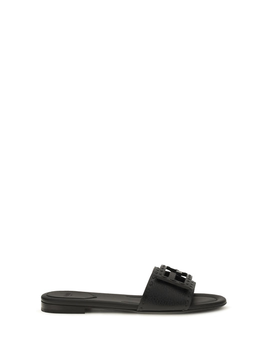 Sandals Baguette Calfskin Black