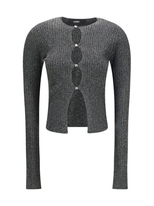 Cardigan Lurex Black