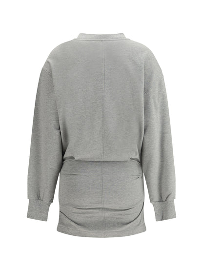 Mini Dress Melange Grey