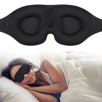3D Memory Foam Sleep Eye Mask | Breathable Eye Protection