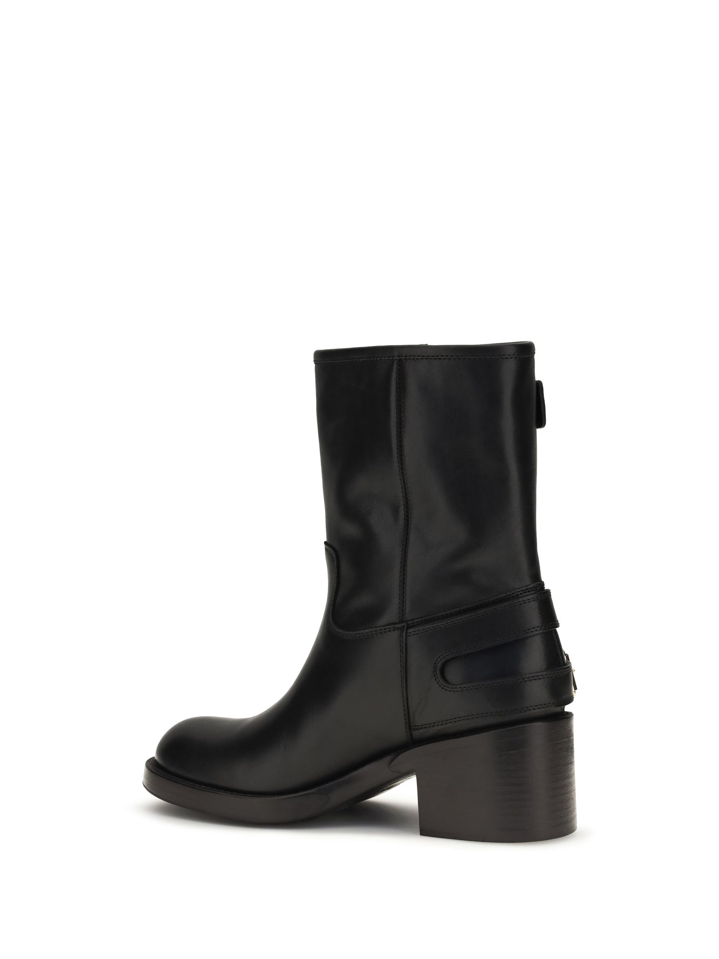 Ankle Boots Dakota Black Leather